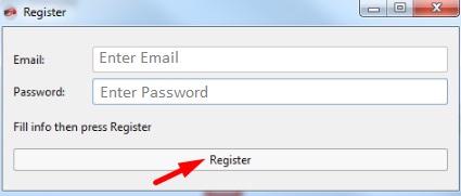 Enter Email & Password